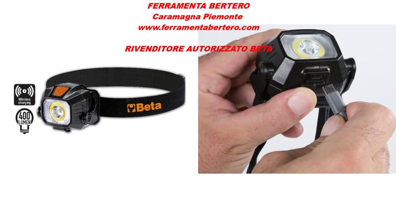BETA1836AW Lampada da testa a Led RICARICABILE 